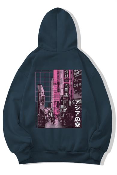 BRZ Collection Unisex Oversize Asian Street Sweatshirt Hoodie