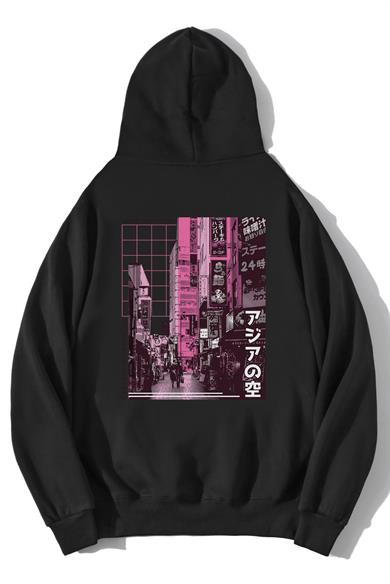 BRZ Collection Unisex Oversize Asian Street Sweatshirt Hoodie