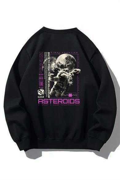BRZ Collection Unisex Oversize Asteroids Sweatshirt