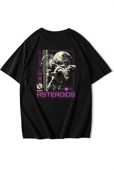 BRZ Collection Unisex Oversize Asteroids T-shirt