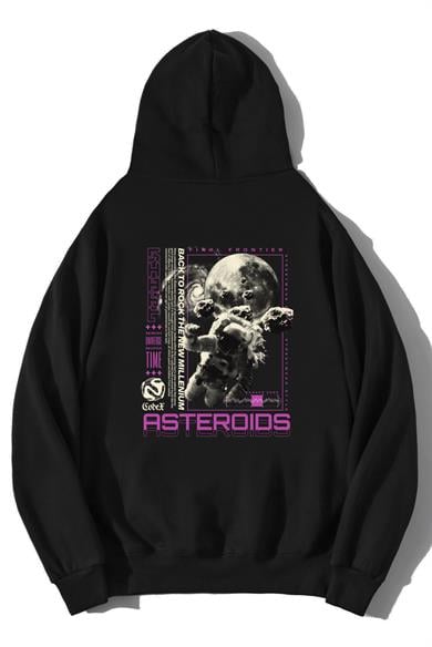 BRZ Collection Unisex Oversize Asteroids Hoodie