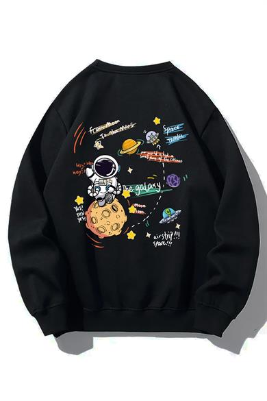 BRZ Collection Unisex Oversize Astronaut Sweatshirt
