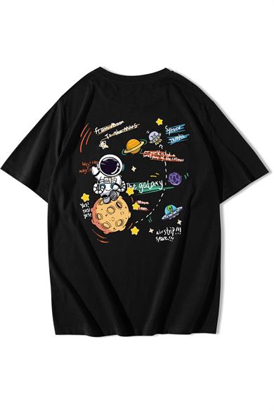 BRZ Collection Unisex Oversize Astronaut T-shirt