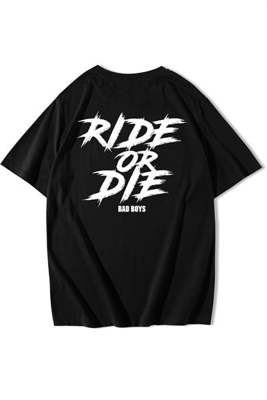 BRZ Collection Unisex Oversize Bad Boys Ride or Die T-shirt