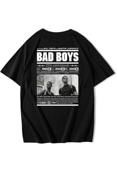 BRZ Collection Unisex Oversize Bad Boys 25th Anniversary T-shirt