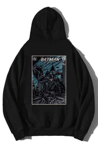 BRZ Collection Unisex Oversize Batman Hoodie