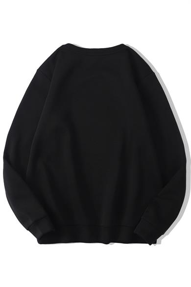 BRZ Collection Unisex Oversize Black Spider Sweatshirt