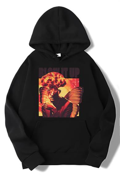 BRZ Collection Unisex Oversize Blow It Up Hoodie