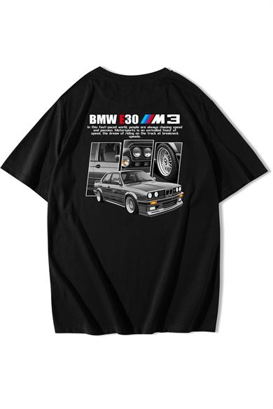 BRZ Collection Unisex Oversize BMW E30 M3 T-shirt