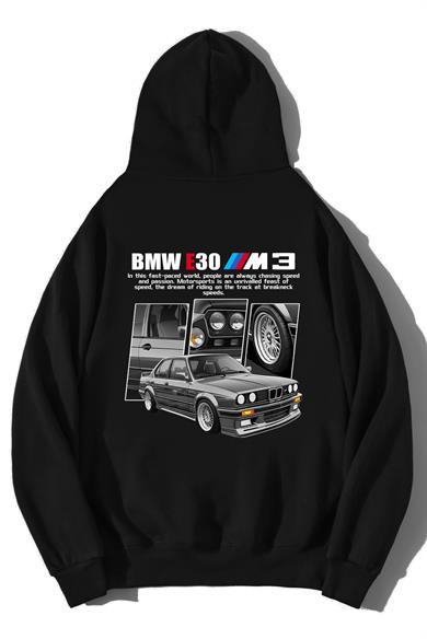 BRZ Collection Unisex Oversize BMW E30 M3 Hoodie