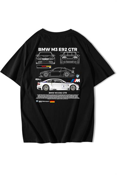 BRZ Collection Unisex Oversize BMW M3 E92 GTR T-shirt