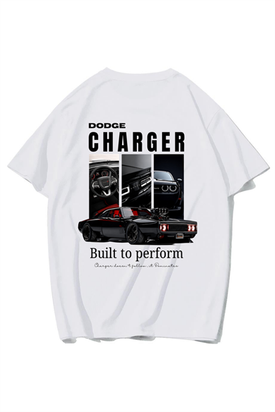 BRZ Collection Unisex Oversize Built To Perform T-shirt (BEYAZ)