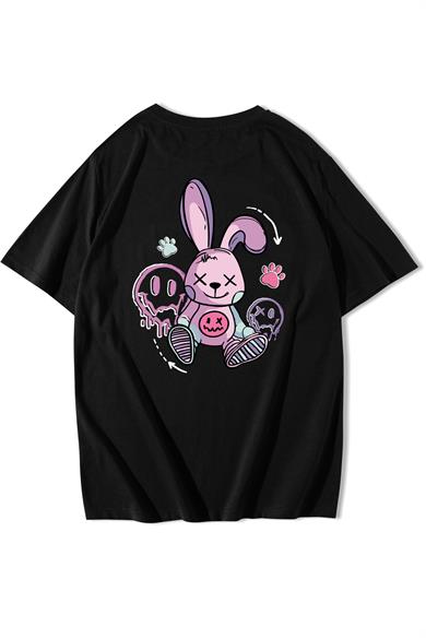 BRZ Collection Unisex Oversize Cartoon Rabbit T-shirt