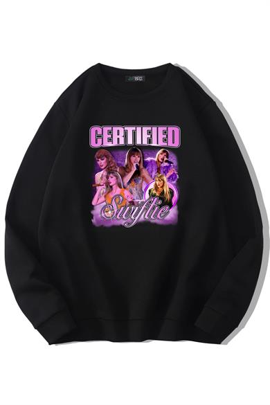 BRZ Collection Unisex Oversize Certified Swiftie Sweatshirt