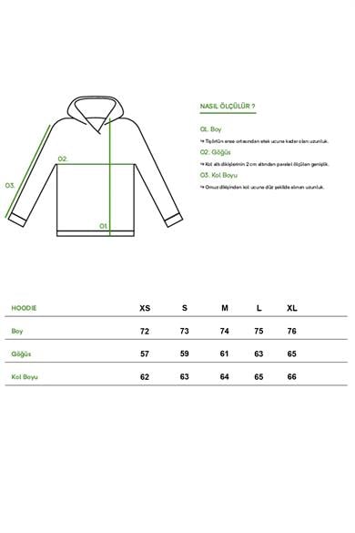 BRZ Collection Unisex Oversize Coolane Figure Hoodie