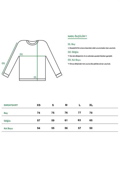 BRZ Collection Unisex Oversize Mona Lisa Smile Sweatshirt