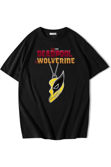 BRZ Collection Unisex Oversize Deadpool & Wolverine Best Friend T-shirt