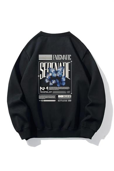 BRZ Collection Unisex Oversize Enigmatic Serenade Sweatshirt