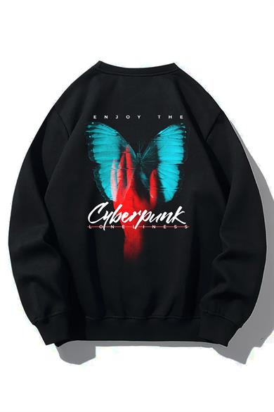 BRZ Collection Unisex Oversize Enjoy The Cyberpunk Sweatshirt