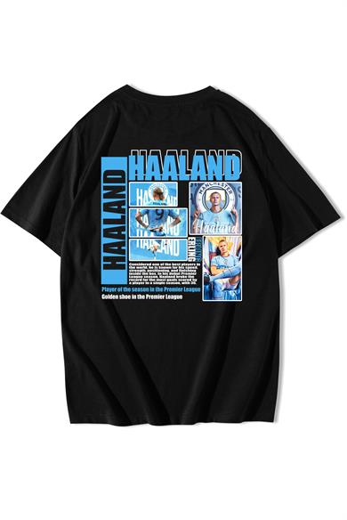 BRZ Collection Unisex Oversize Erling Haaland T-shirt
