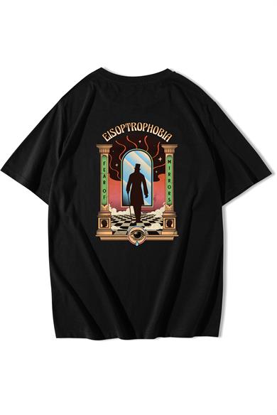 BRZ Collection Unisex Oversize Fear of Mirrors T-shirt