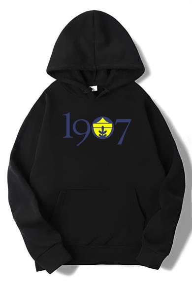 BRZ Collection Unisex Oversize Fenerbahçe 1907 Baskılı Hoodie