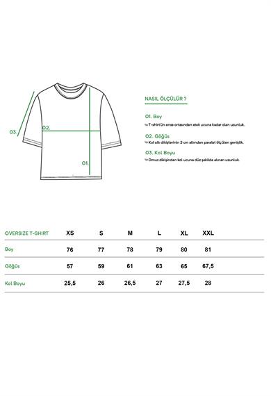 BRZ Collection Unisex Oversize Fenerbahçe 1907 Baskılı T-shirt