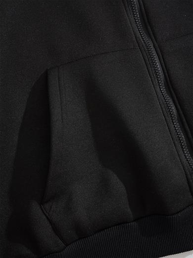 BRZ Collection Unisex Oversize Fermuarlı Hoodie