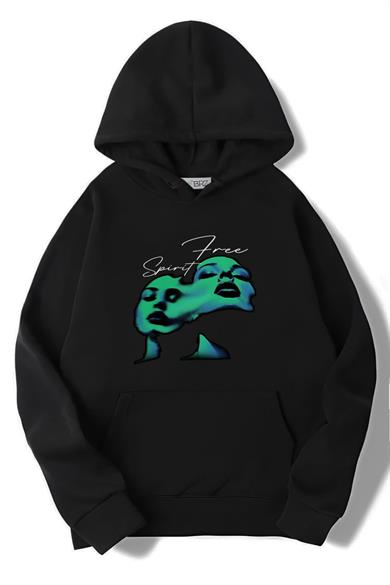 BRZ Collection Unisex Oversize Free Spirit Hoodie