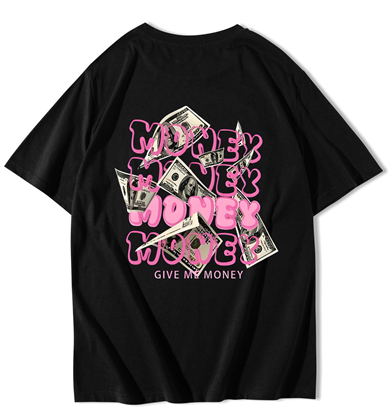 BRZ Collection Unisex Oversize Give Me Money T-Shirt 