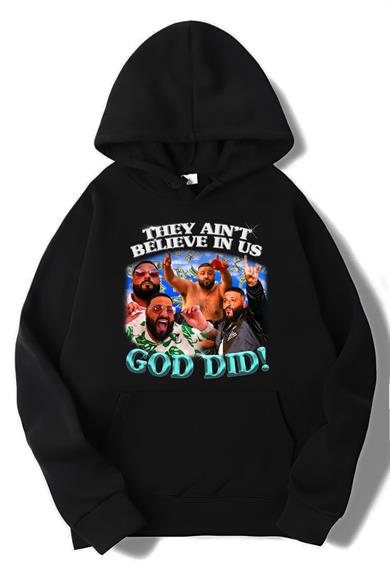 BRZ Collection Unisex Oversize God Did Hoodie