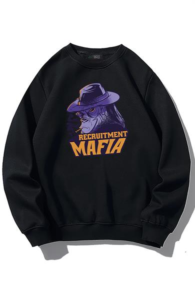 BRZ Collection Unisex Oversize Gorilla Mafia Sweatshirt