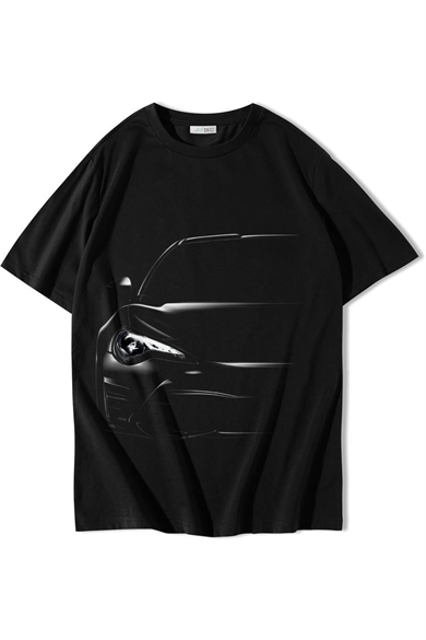 BRZ Collection Unisex Oversize GT86 T-shirt Siyah