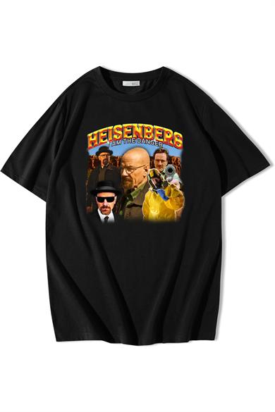 BRZ Collection Unisex Oversize Heisenberg I am The Danger T-shirt