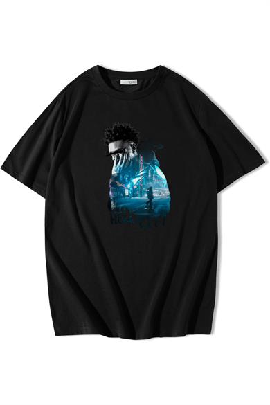BRZ Collection Unisex Oversize Hell City T-shirt