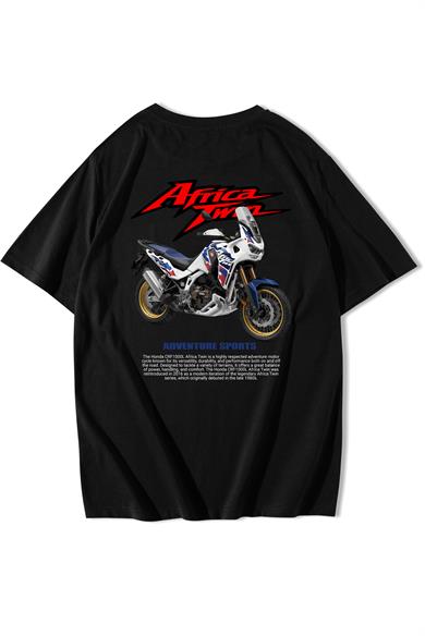 BRZ Collection Unisex Oversize Honda CRF1000L Africa Twin T-shirt