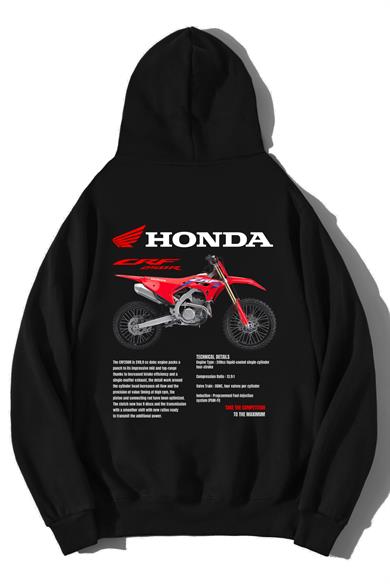 BRZ Collection Unisex Oversize Honda CRF 250 R Hoodie