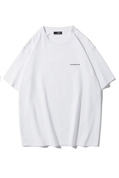 BRZ Collection Unisex Oversize Im Going Back To 505 - Arctic Monkeys T-shirt (BEYAZ)