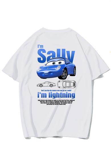 BRZ Collection Unisex Oversize Im Sally T-shirt
