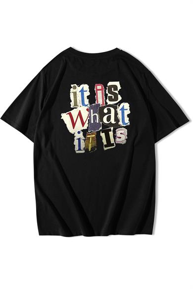BRZ Collection Unisex Oversize It Is What It Is T-shirt