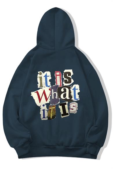 BRZ Collection Unisex Oversize It Is What It Is Hoodie