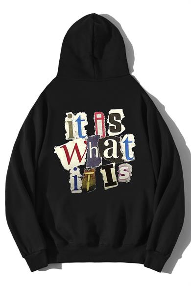 BRZ Collection Unisex Oversize It Is What It Is Hoodie