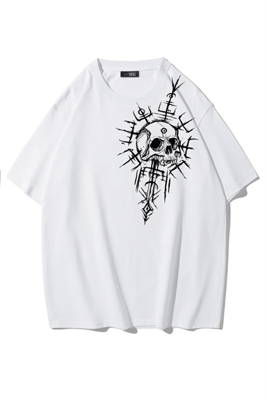 BRZ Collection Unisex Oversize Kadim Ruh T-shirt BEYAZ