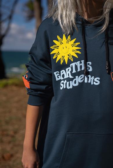 BRZ Collection Unisex Oversize Kanye West Earths Students Hoodie