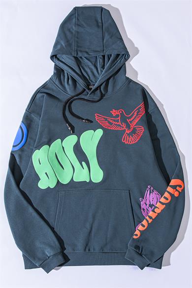 BRZ Collection Unisex Oversize Kanye West Heaven Hoodie