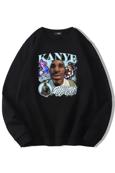 BRZ Collection Unisex Oversize Kanye West Sweatshirt