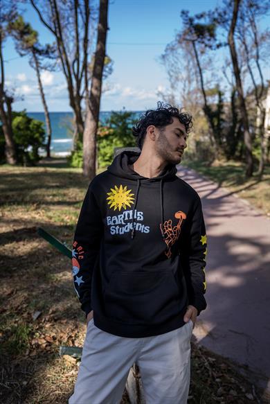 BRZ Collection Unisex Oversize Kanye West Earths Students Hoodie