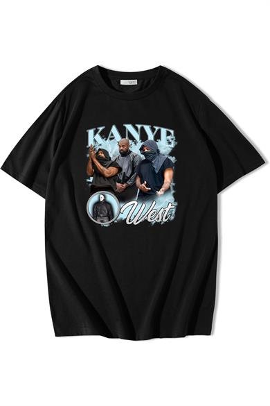 BRZ Collection Unisex Oversize Kanye West T-shirt