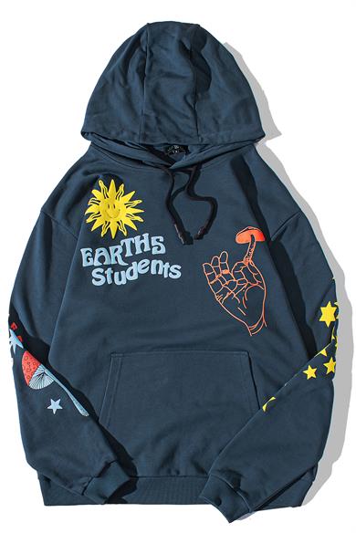 BRZ Collection Unisex Oversize Kanye West Earths Students Hoodie