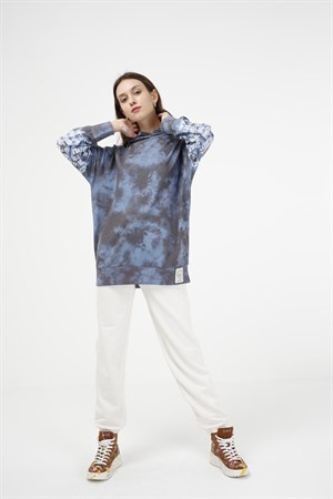BRZ Collection Unisex Oversize Kapüşonlu Sweatshirt